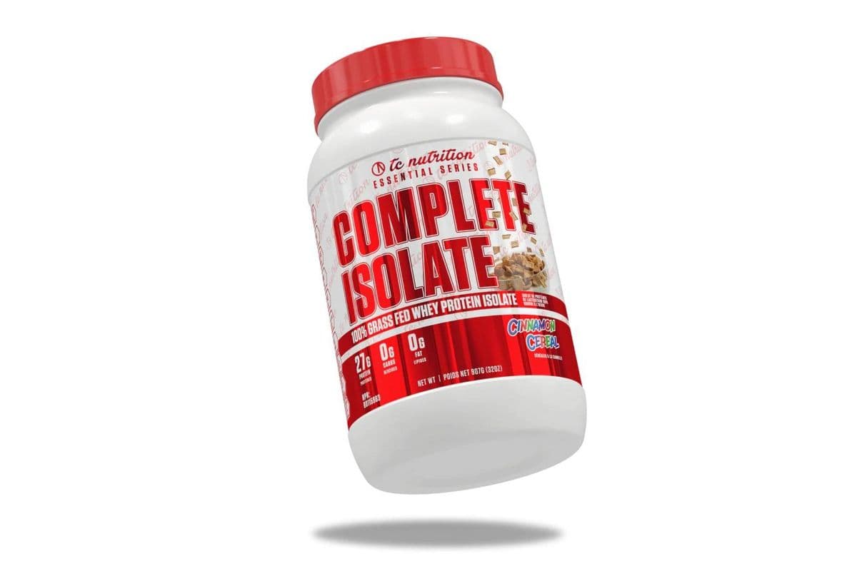TC Nutrition Complete Isolate Cinnamon Cereal Protein Powder (2 lb)