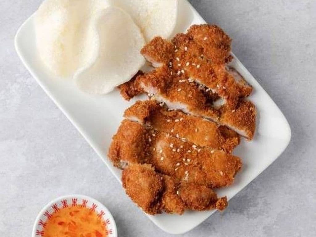 Poulet Frit / Fried Chicken Cutlet 炸鸡排