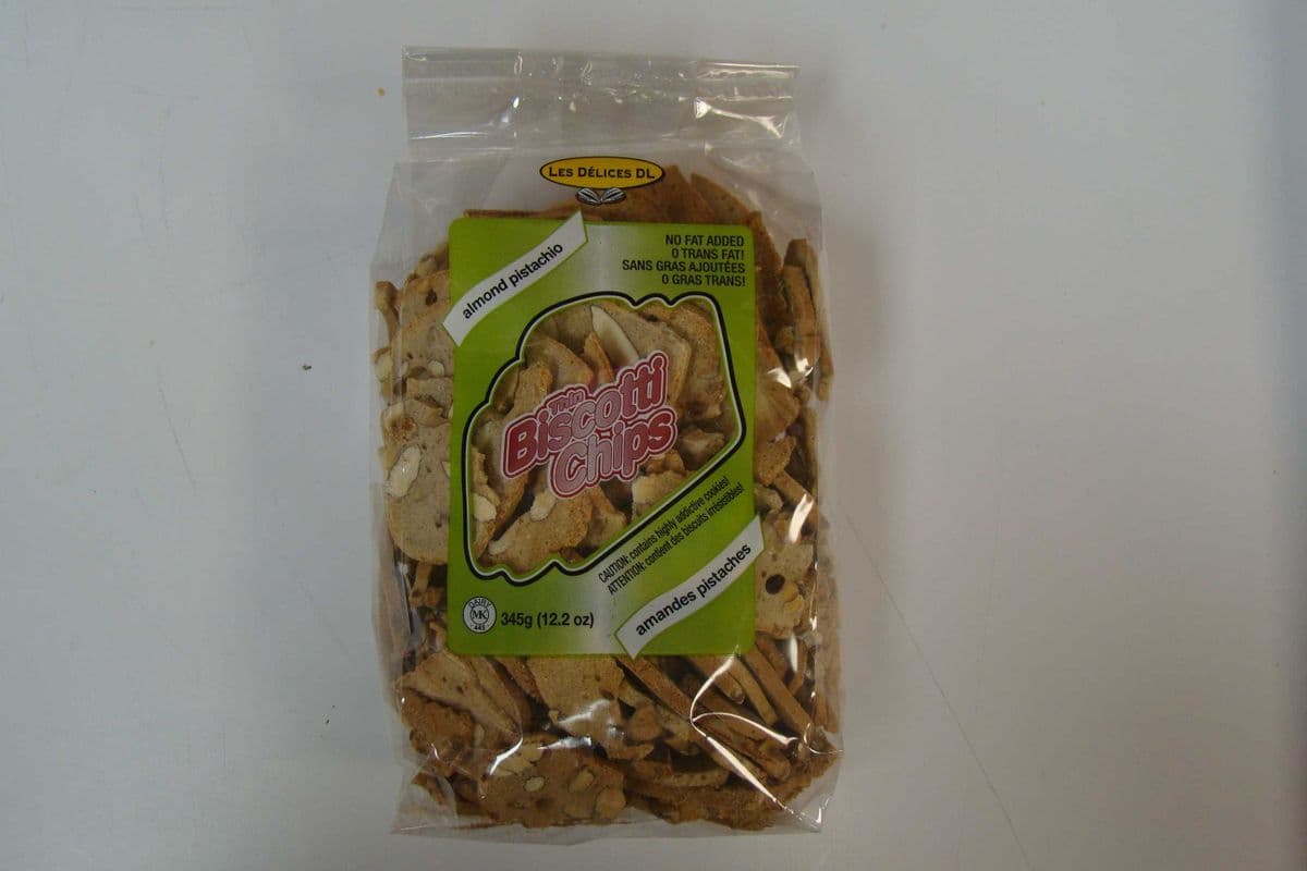 Biscotti amandes pistaches / Almond pistachio Biscotti chips (345g)