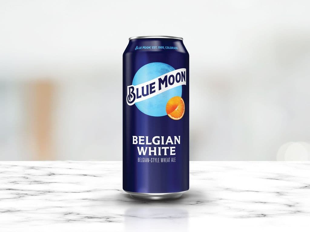 Blue Moon, 473mL (5.4% ABV)
