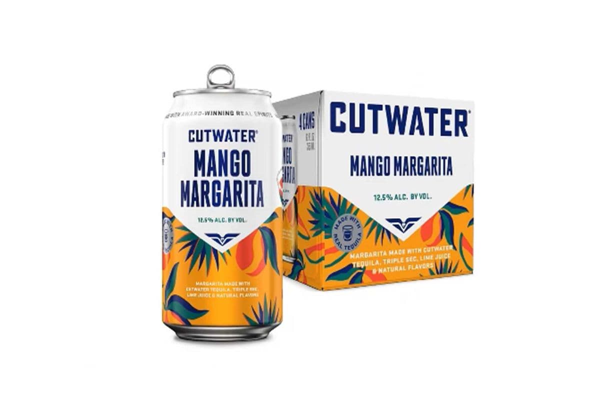 120884. CUTWATER MANGO MARGARITA (4 x 355ML (CANS))