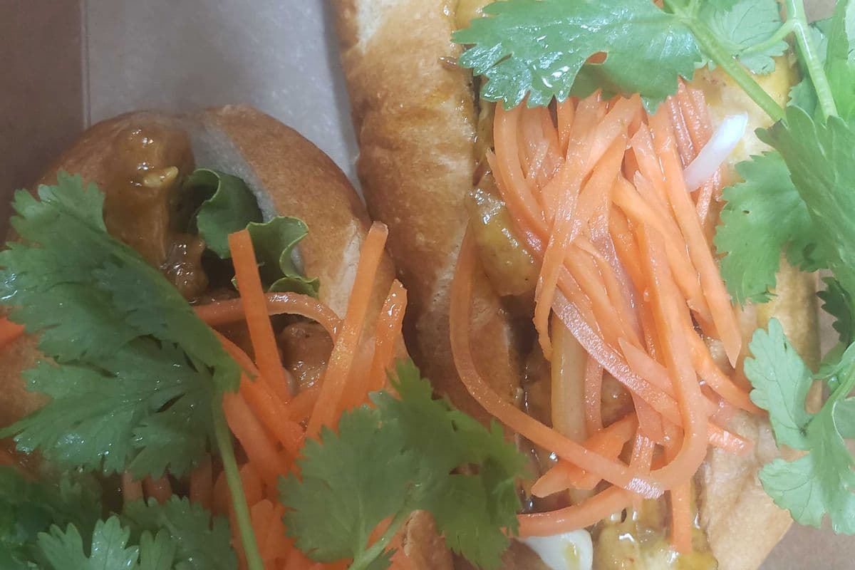 B4. Lemongrass Tofu Vietnamese Sandwich