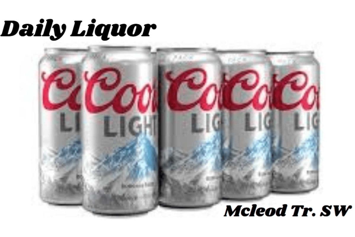 COORS LIGHT 8 PK CANS (1 x 8CANS )
