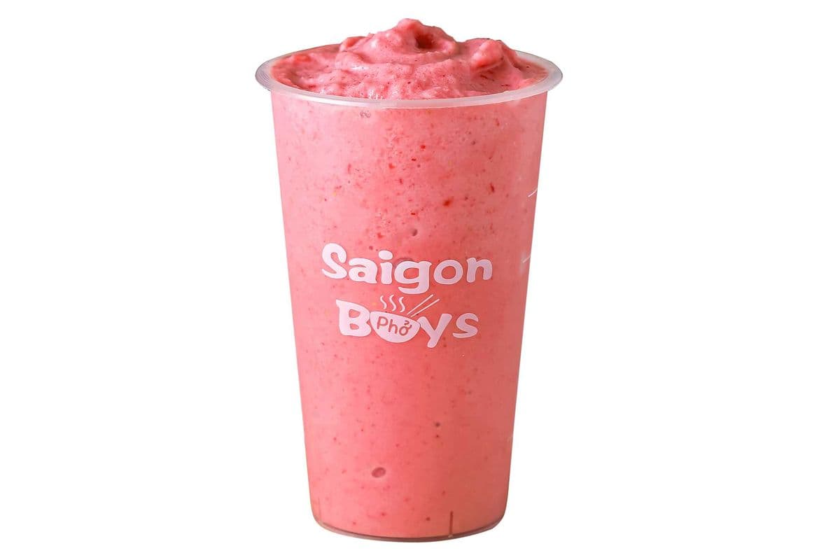 Strawberry and Pineapple Smoothie (450 ml)