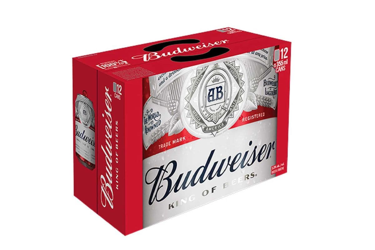 Budweiser 12pk (12 x 355m)