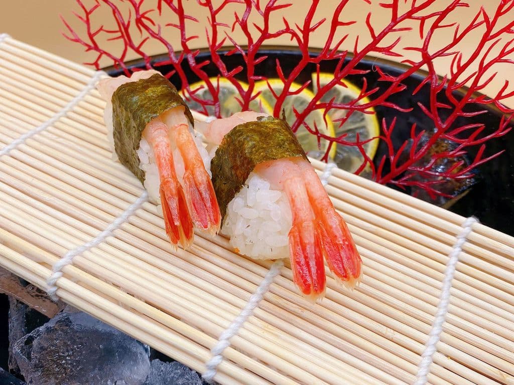 160. Sweet Shrimp Sushi ( 2pcs )