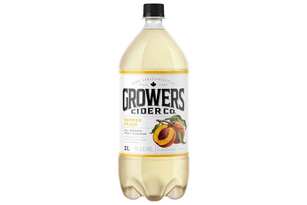 Growers Peach Cider (1 x 2 L)