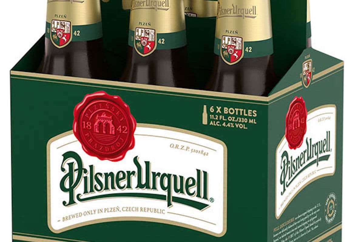 PILSNER URQUELL 6 PACK IN BOTTLES (6 x 330ML)