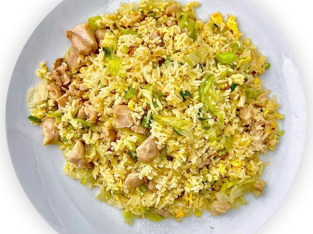 R9. 咸魚雞粒炒飯 Salted Fish & Chicken Fried Rice