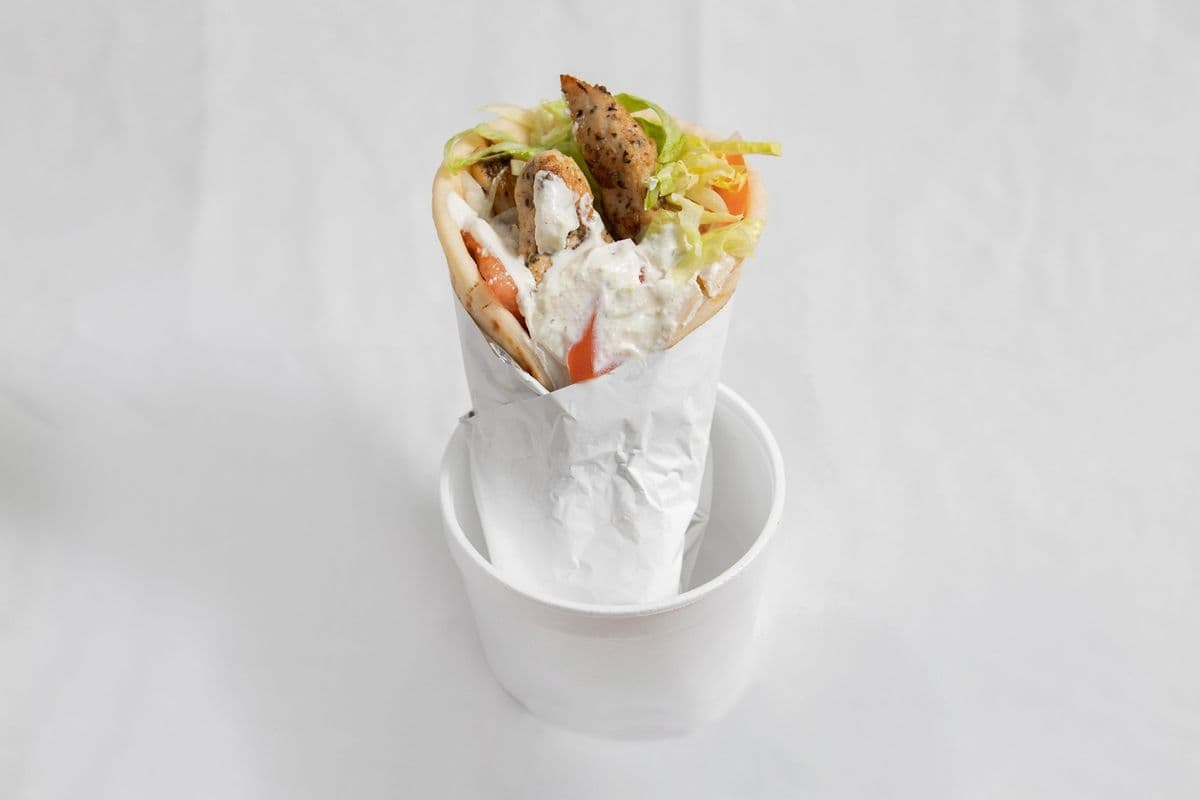Grilled Chicken Pita