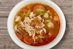 223. Sweet and Sour Tom Yum Chicken Soup with Rice