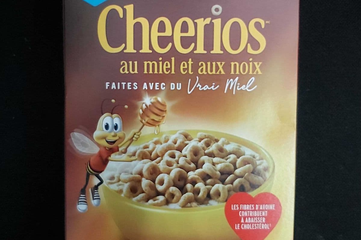 Céréales Cheerios au miel et aux noix