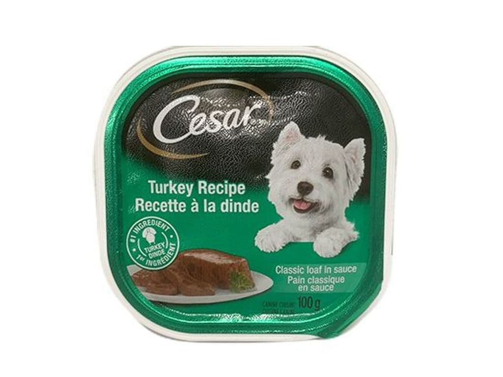 CESAR DOG FOOD TURKEY ENTREE 100G