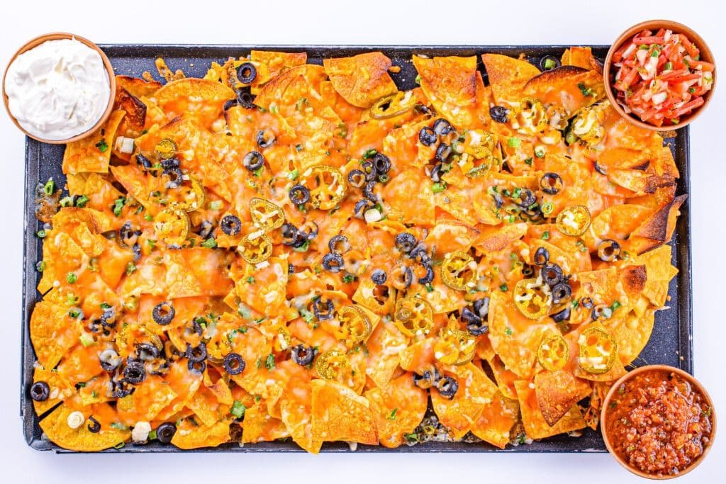 Pub Nachos (V)