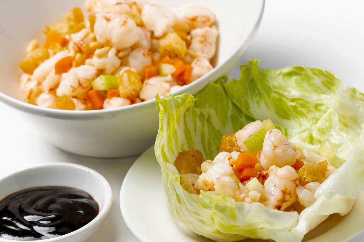 201. Shrimp Lettuce Wrap