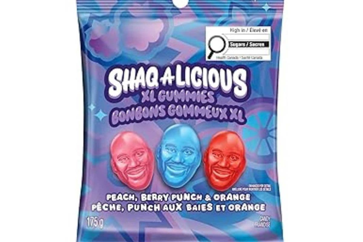 Shaq A Licious XL Gummies Peg Bag