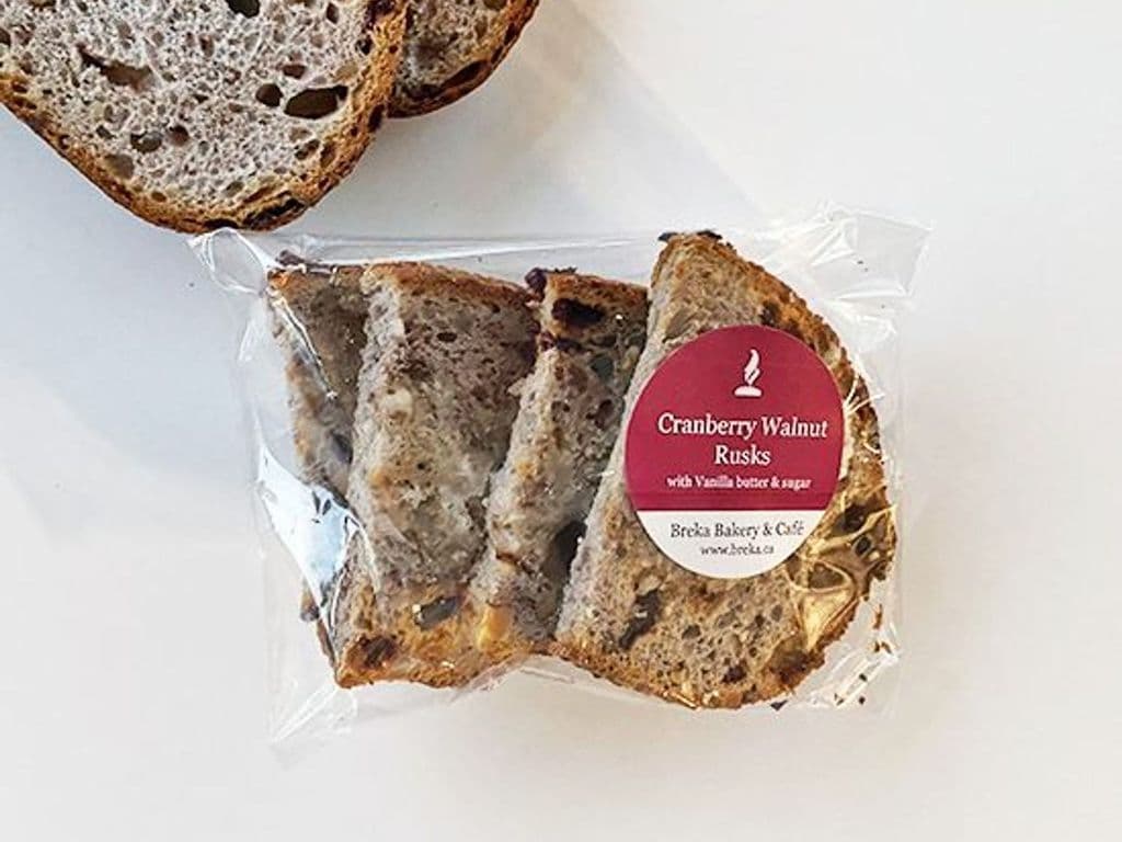 Cranberry Walnut Rusk