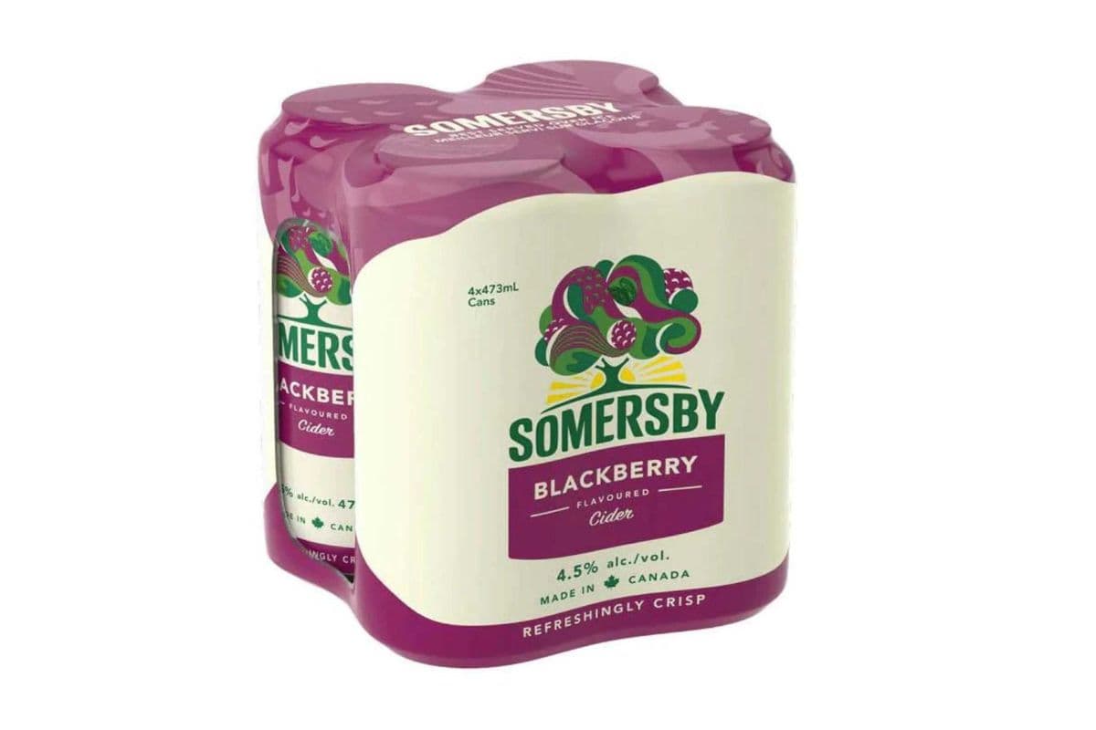 Somersby Blackberry Cider (4 Packs) (4 x 473ML)