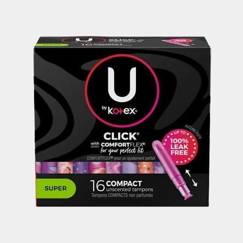 U by Kotex Click compact super (16 Tampons) / U by Kotex Click Compact Super (16 tampons)
