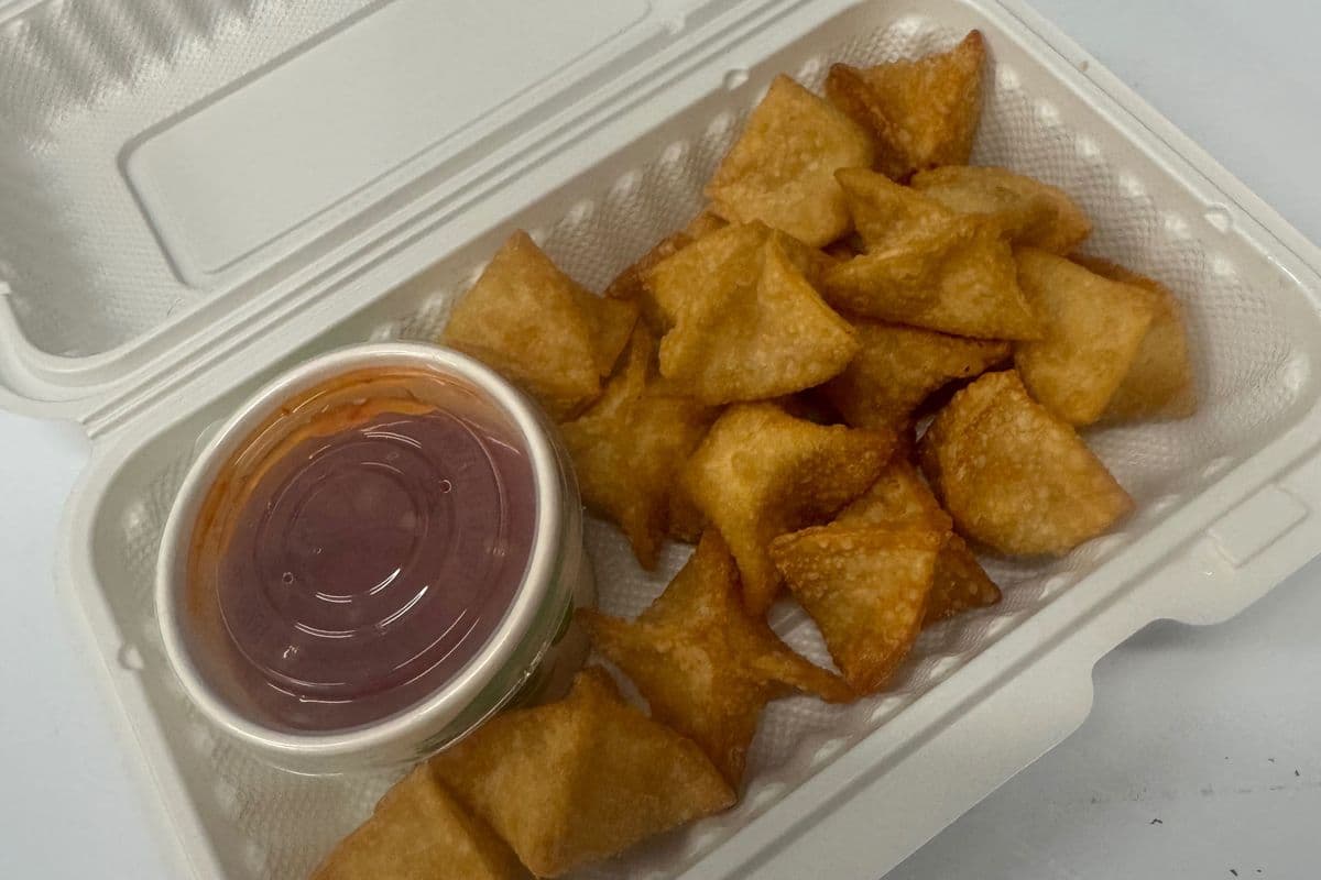 12. Cheese Crab Meat Wonton