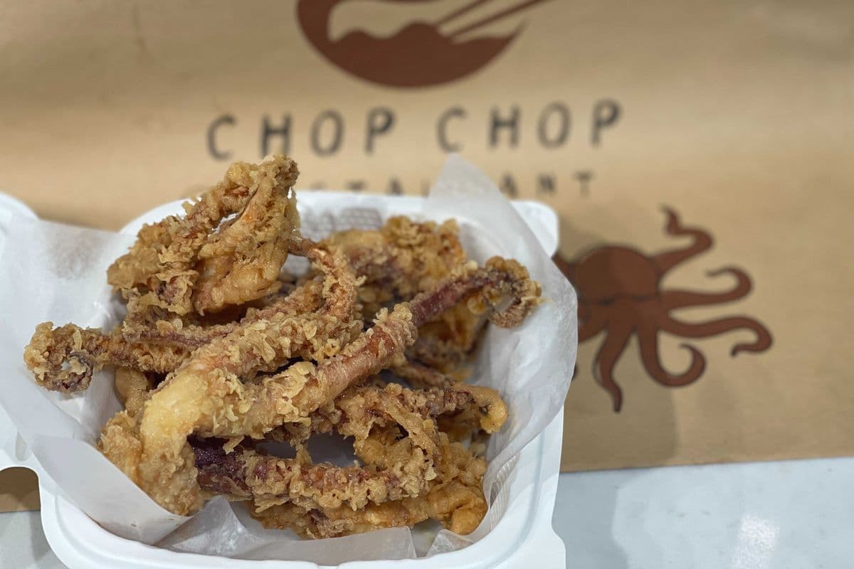 Deep Fried Squid Tentacles
