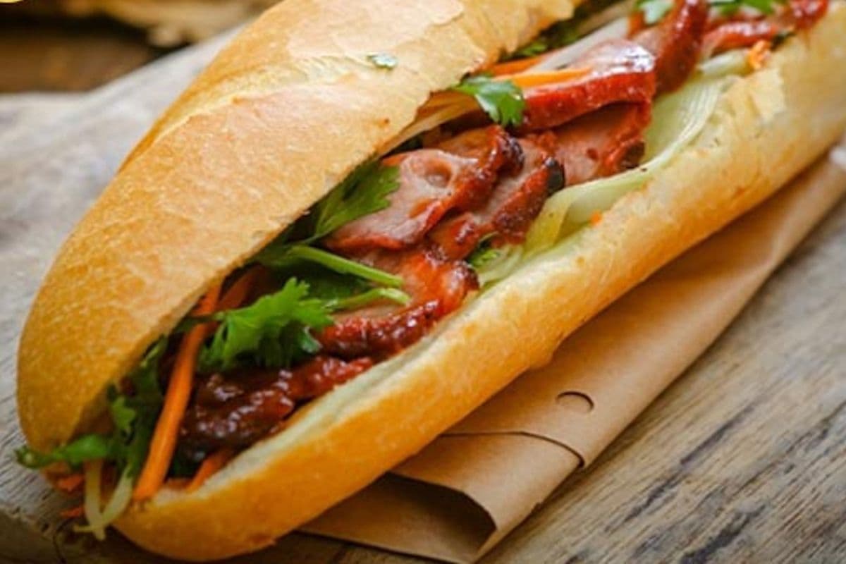 2. BBQ Pork Sandwich / Bánh Mì Xá Xíu