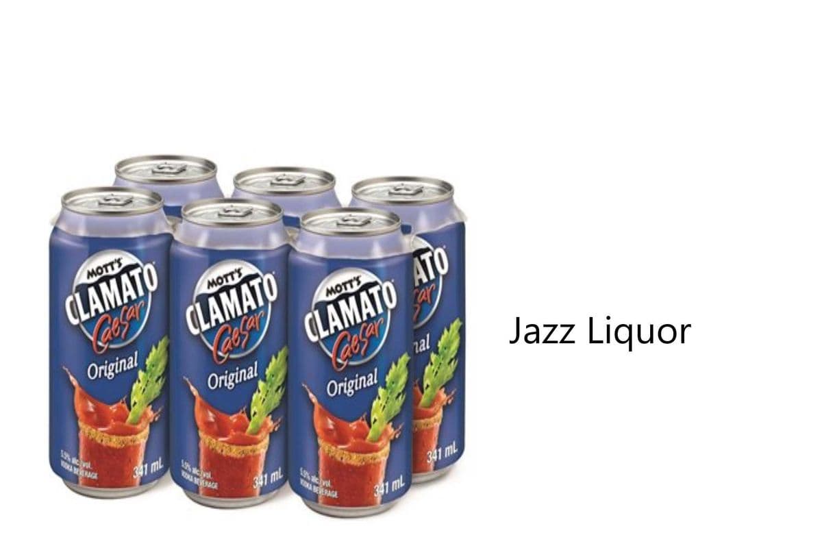 MOTT'S CLAMATO CAESAR PICKLED BEAN 6PKC (1 x 6PK CANS)