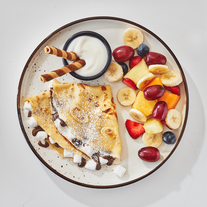 S’mores Crepe / Crêpe « S’mores »