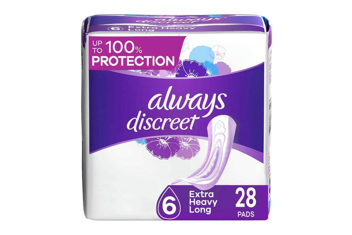 Always Discreet Pads (Extra Heavy, Long) (28 count)