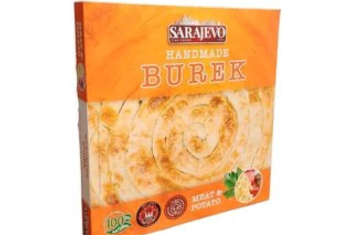 Frozen Handmade Burek Meat & Potato 1Kg