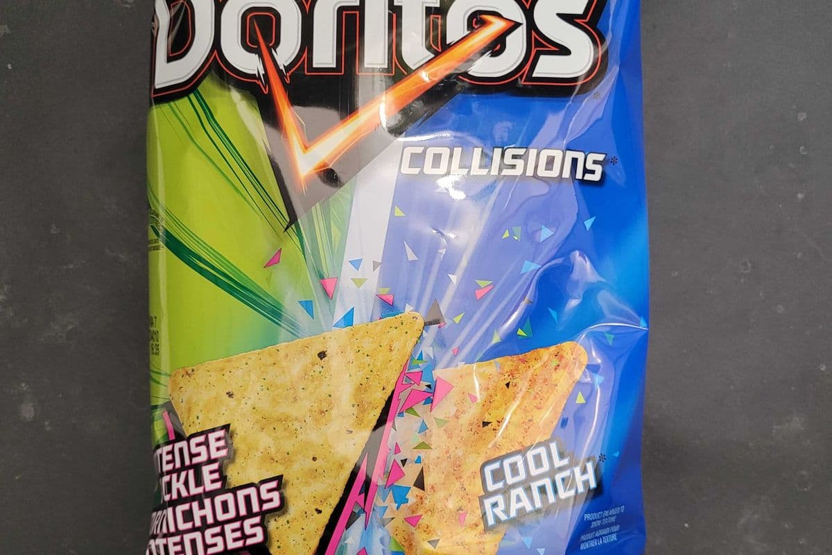 Doritos intense pickle cornichons intenses & cool ranch 210g