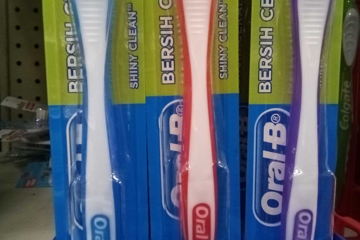 Oral-B toothbrush