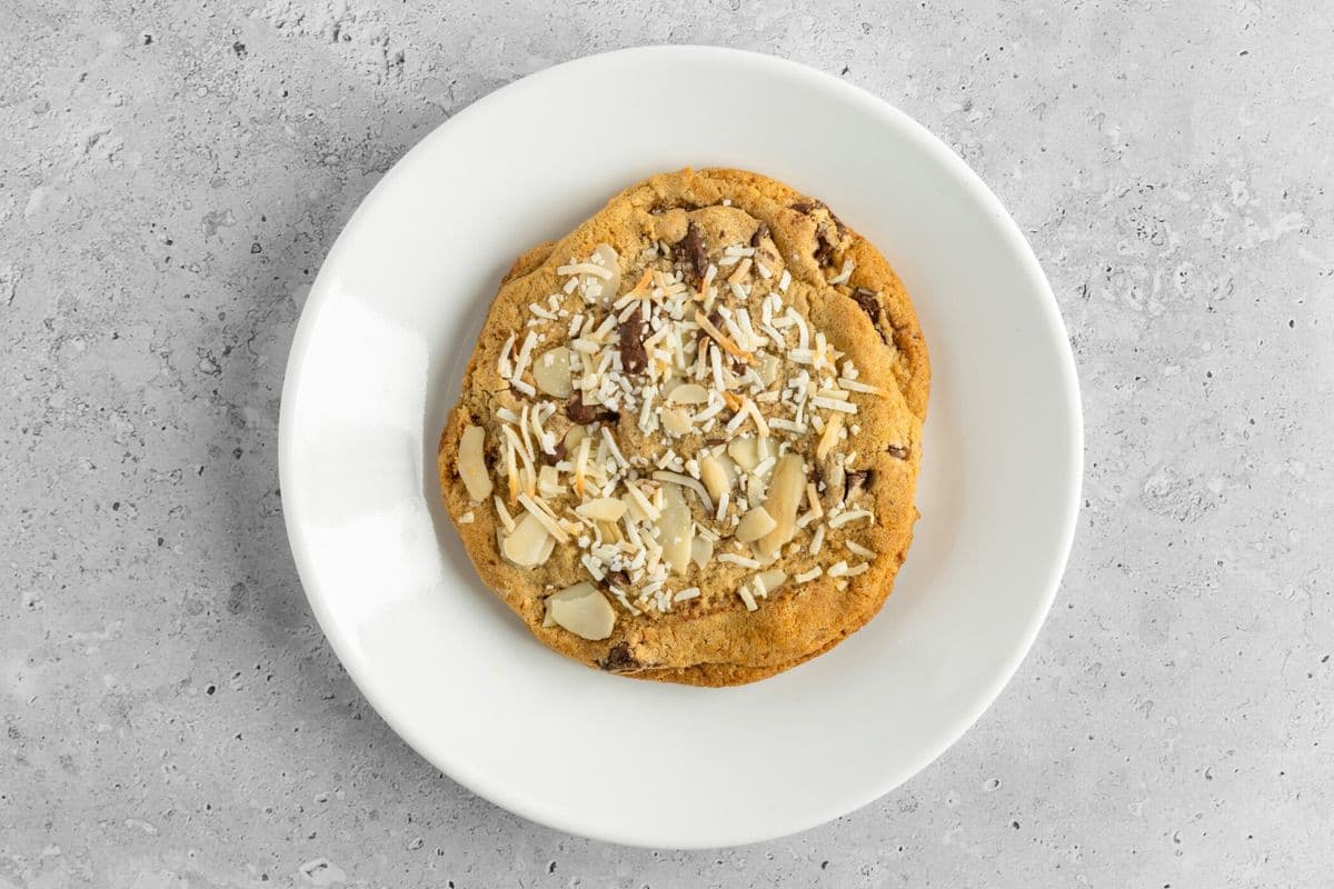 Chocochip Almond coconut cookie