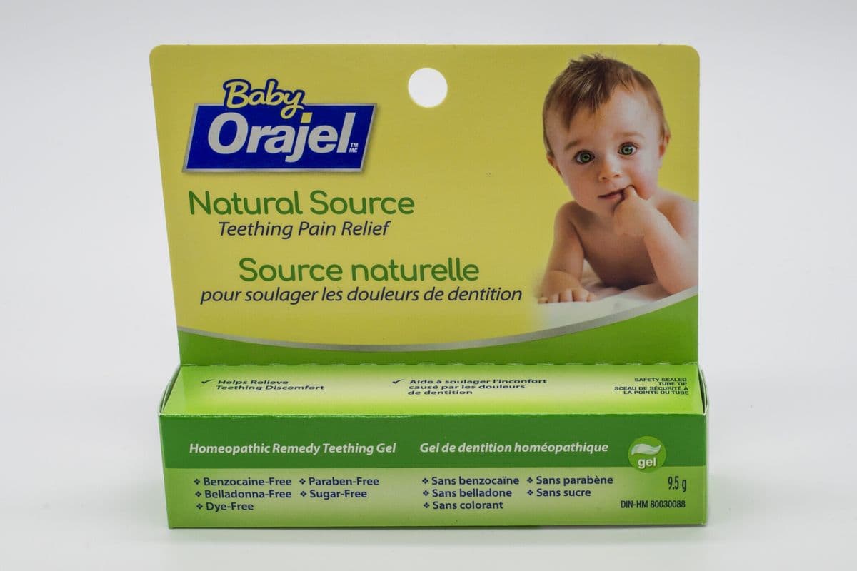 Orajel Baby Teething Gel - Homeopathic (9.5g)