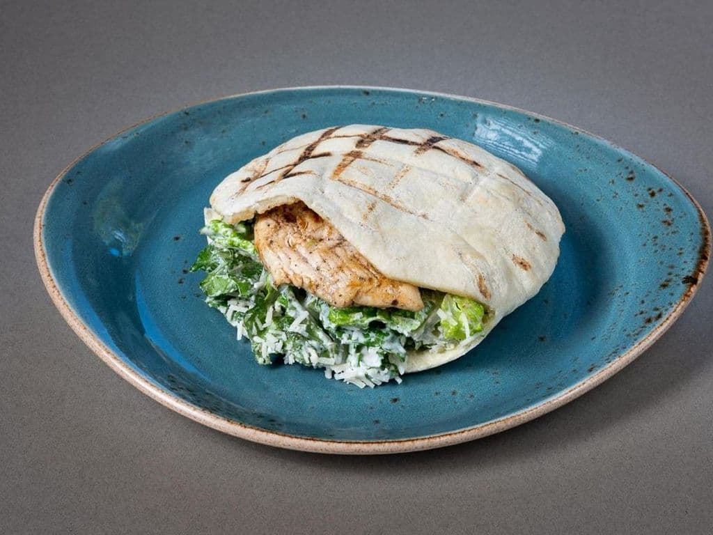 Peri Chicken Caesar Pita  (On Its Own)