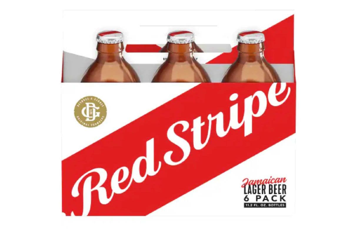 Red Stripe (6 Pack Bottles) (6 x 330ml)