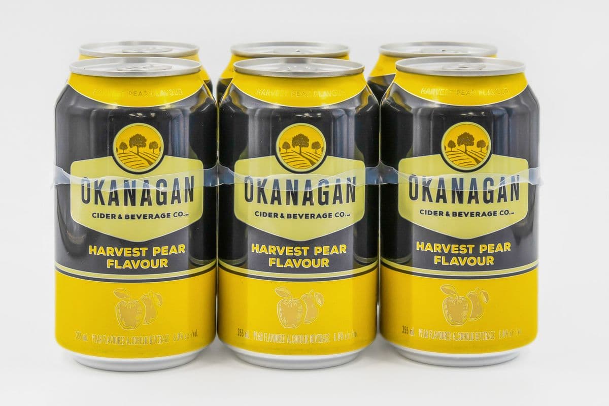 Okanagan Cider Harvest Pear (6 pack) (1 x 355 ml)
