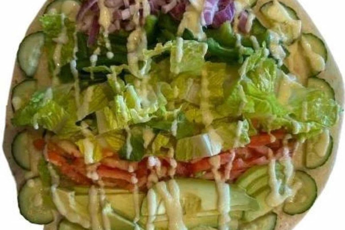 12" Vegan Aioli Wrap