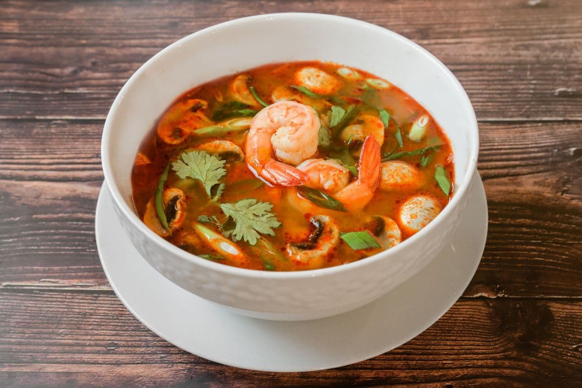 11. Tom Yum Prawn ( Shrimp)