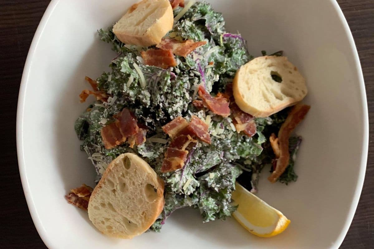 Kale Caesar Salad