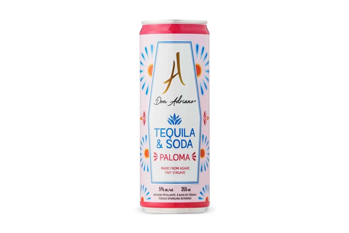 Don Adriano Tequila & Soda Paloma, 355ml (1 x 355 ml)