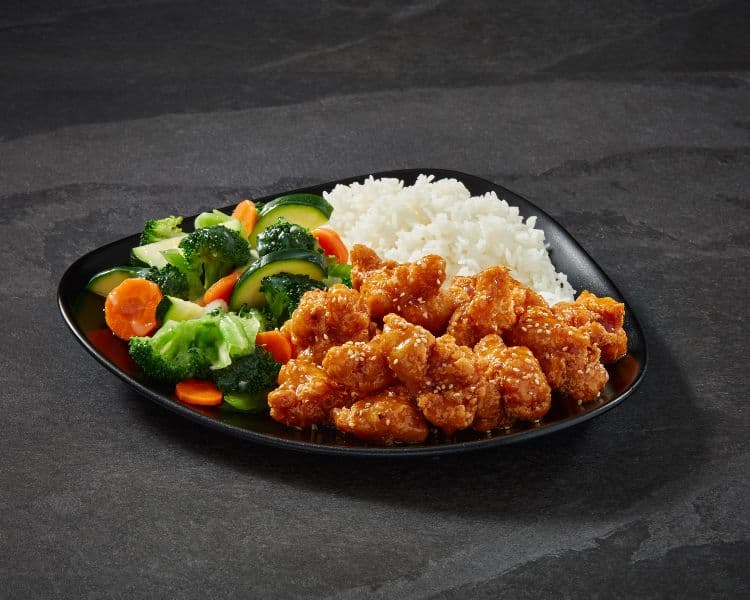 Honey Garlic Chicken Combo