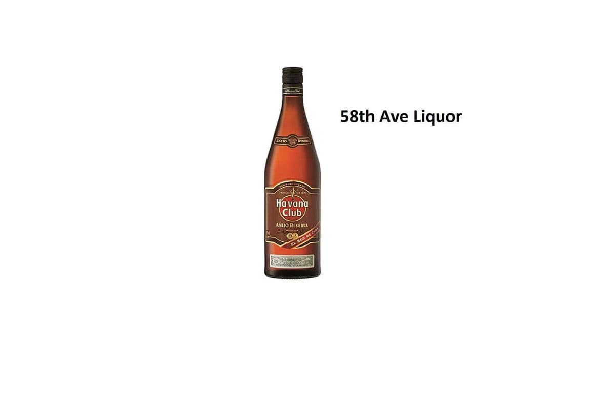 HAVANA CLUB ANEJO RESERVA 750ML (1 x 750 ML)