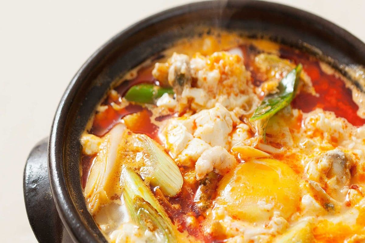 S2. Soft Tofu Stew - Sundufu-Jjigae