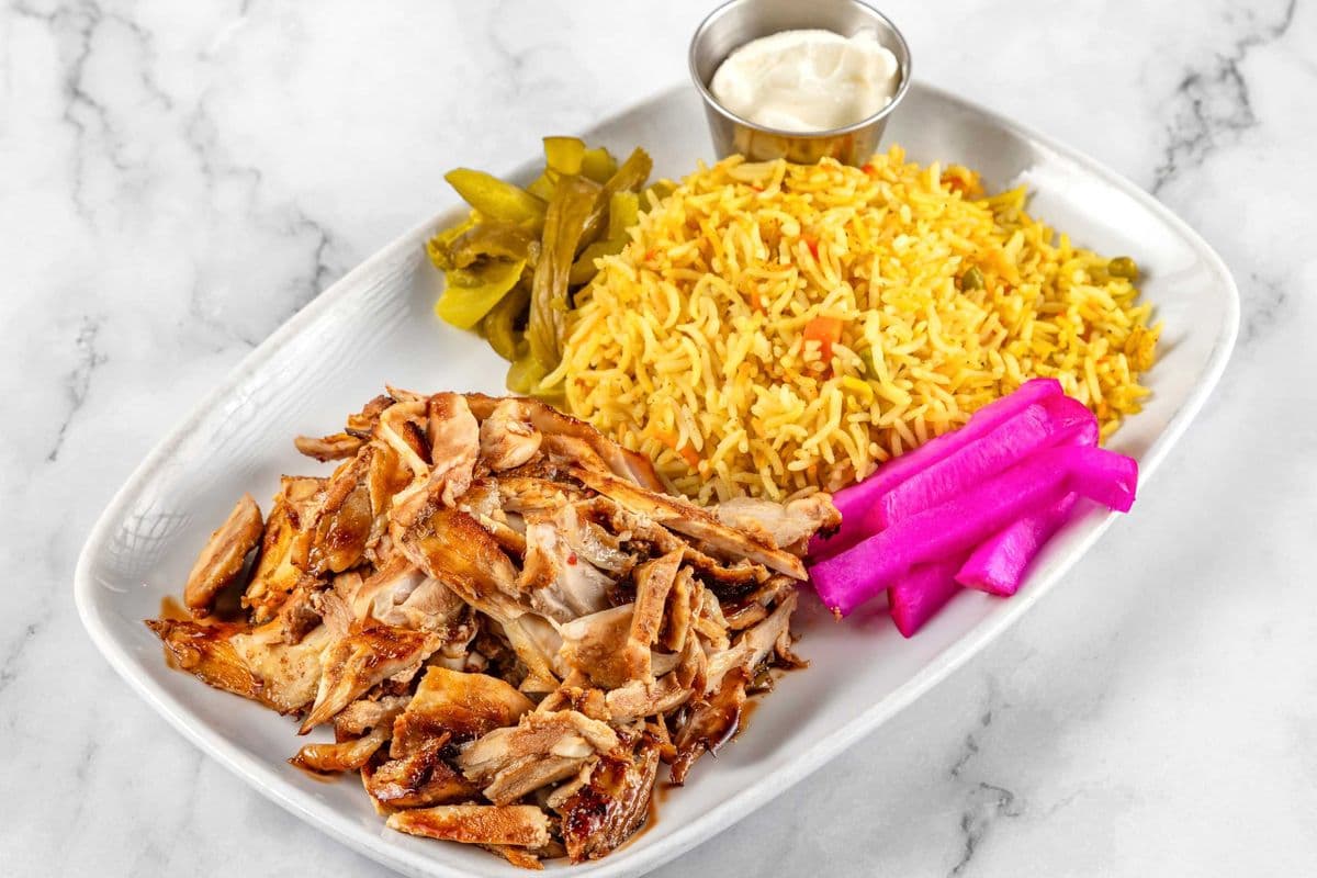 Chicken Shawarma Plate
