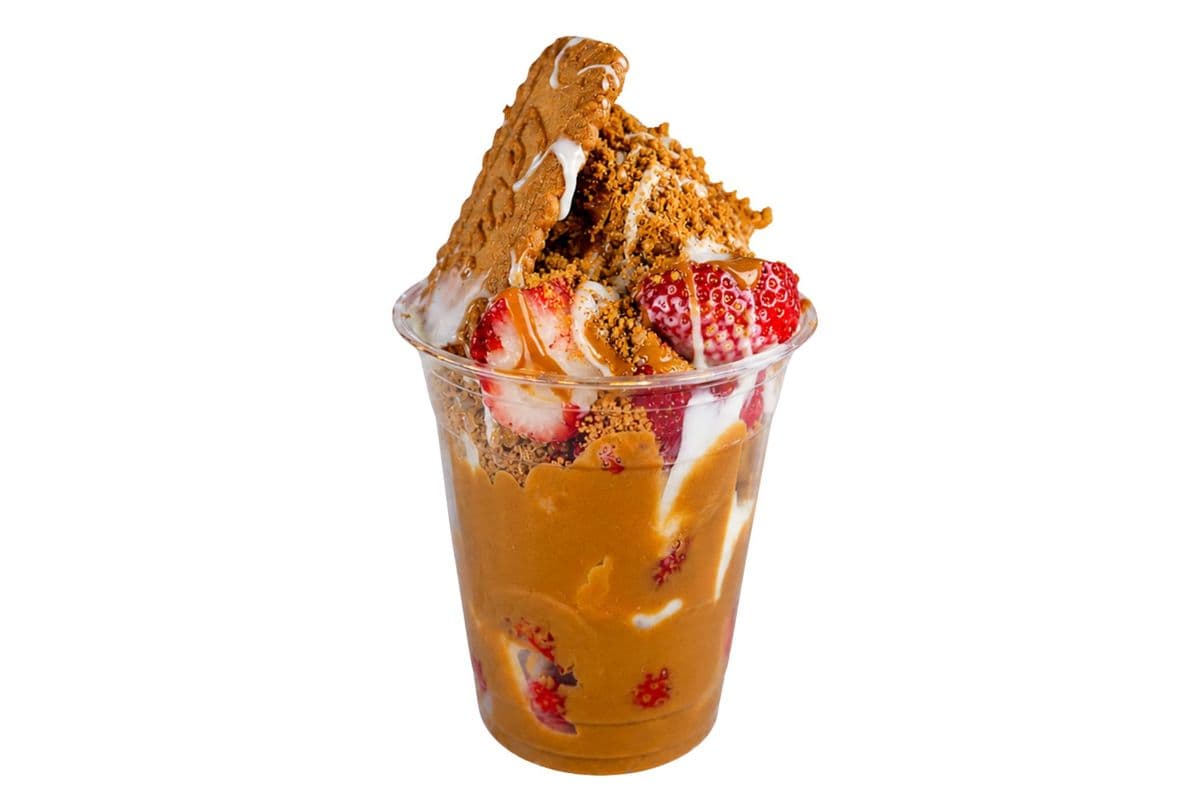 Lotus Biscoff Strawberry Cup