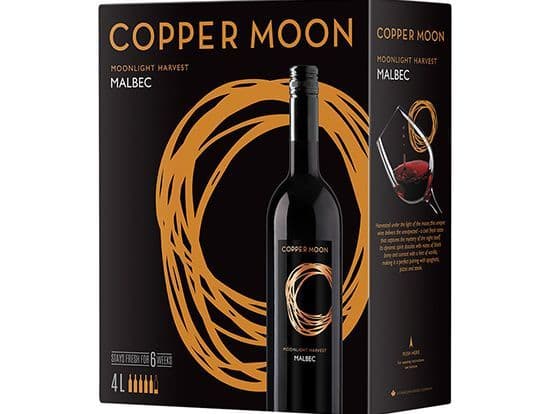Copper Moon Malbec, 4L red wine (14.0% ABV)