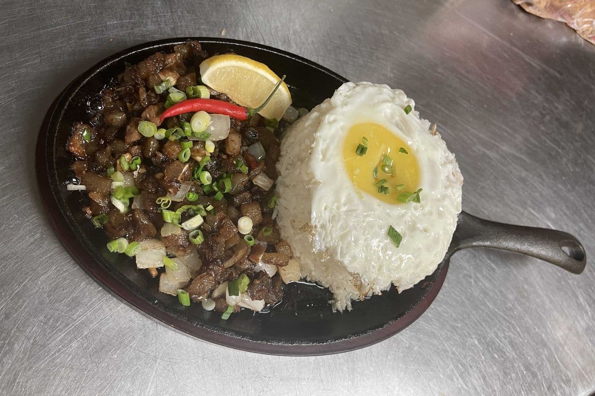 Pork Sisig Silog