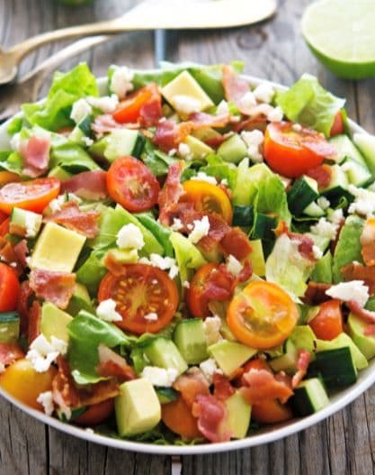 High End Bistro Crispy Chicken B.L.T Salad