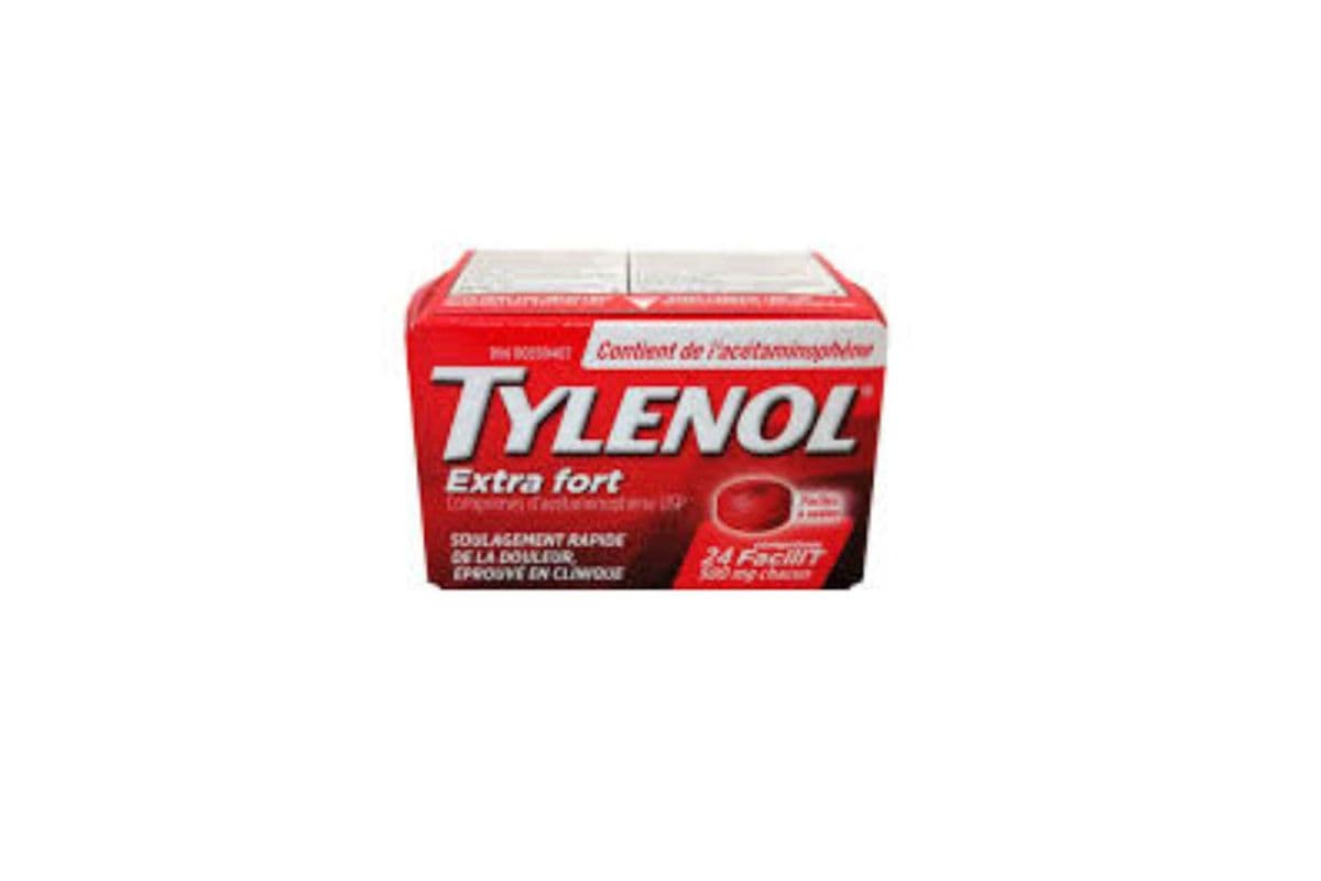Tylenol Extra Strength 500mg 24 Caplets